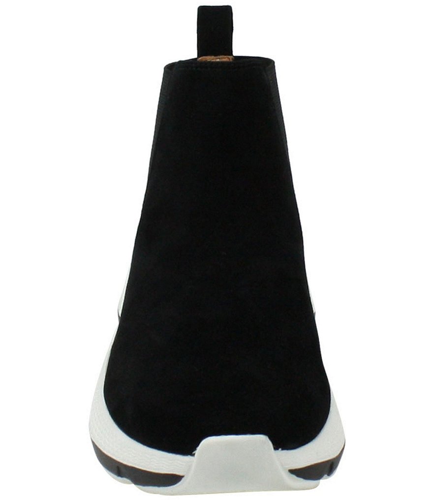 L'Amour Des Pieds Haddy Suede Chelsea Chunky Sneaker Booties