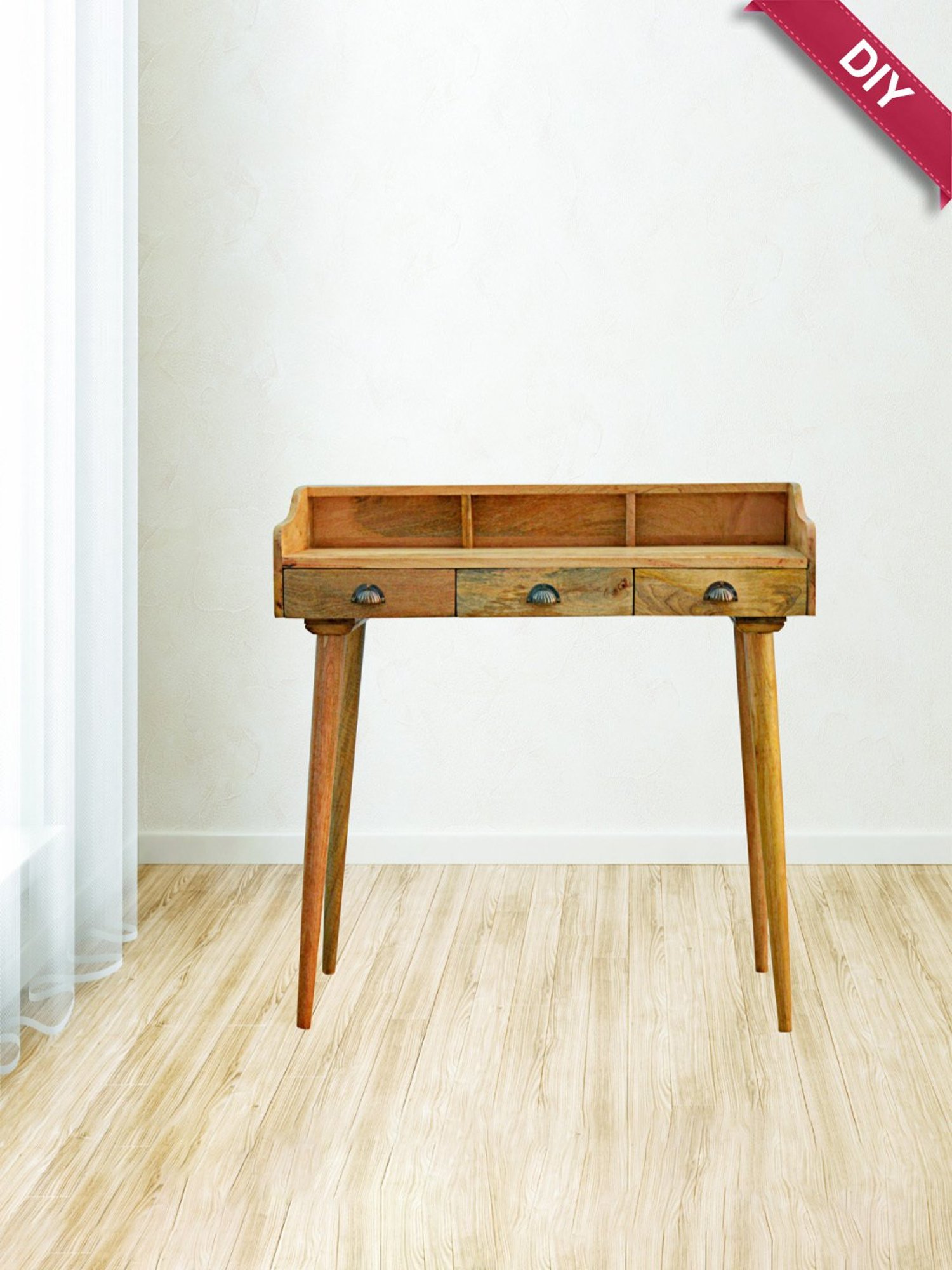 Artisans Rose Vote Hand-painted Multicolor Iron Ballot Box