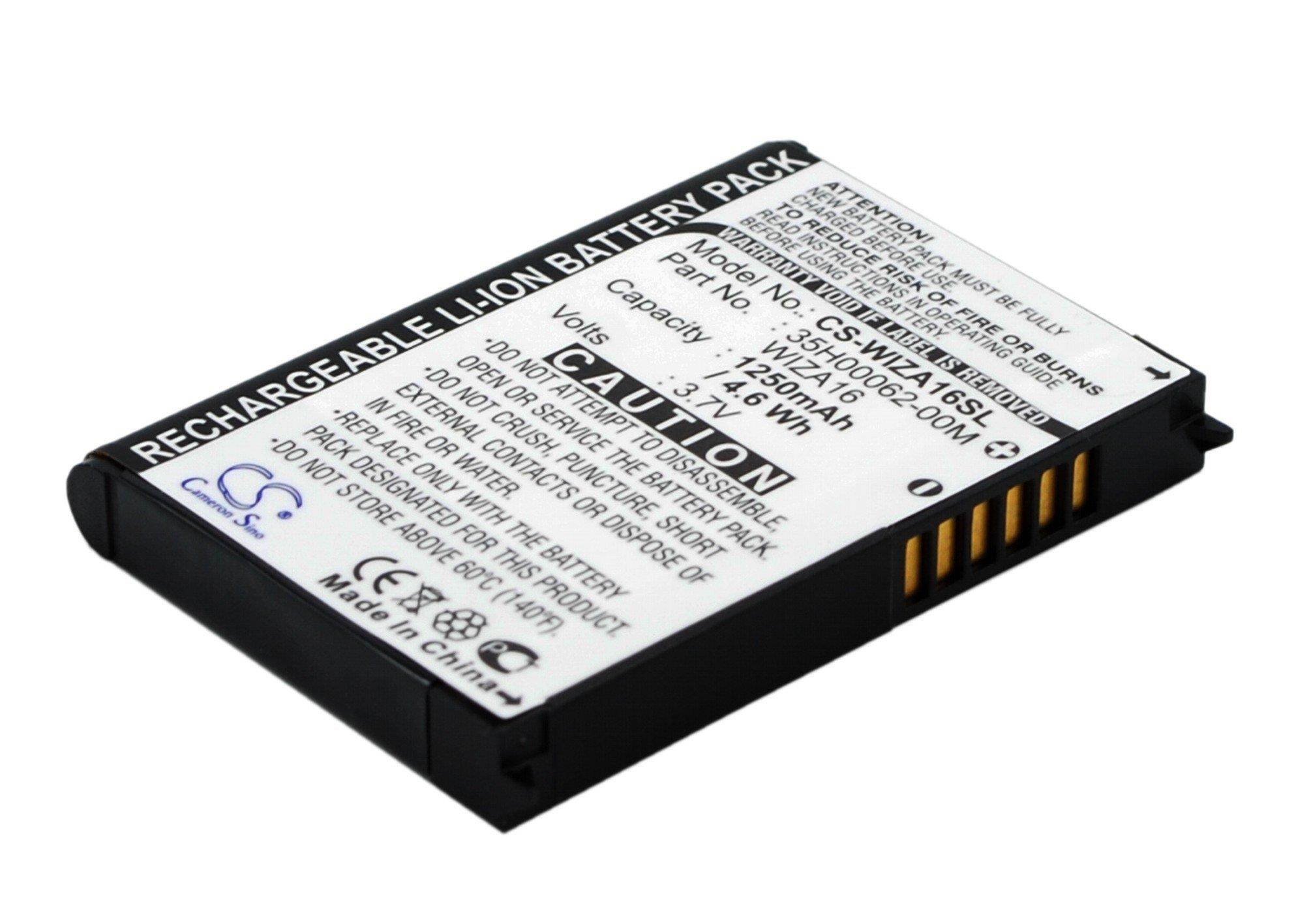 1250mAh / 4.63Wh Battery For E-PLUS Pocket PDA,