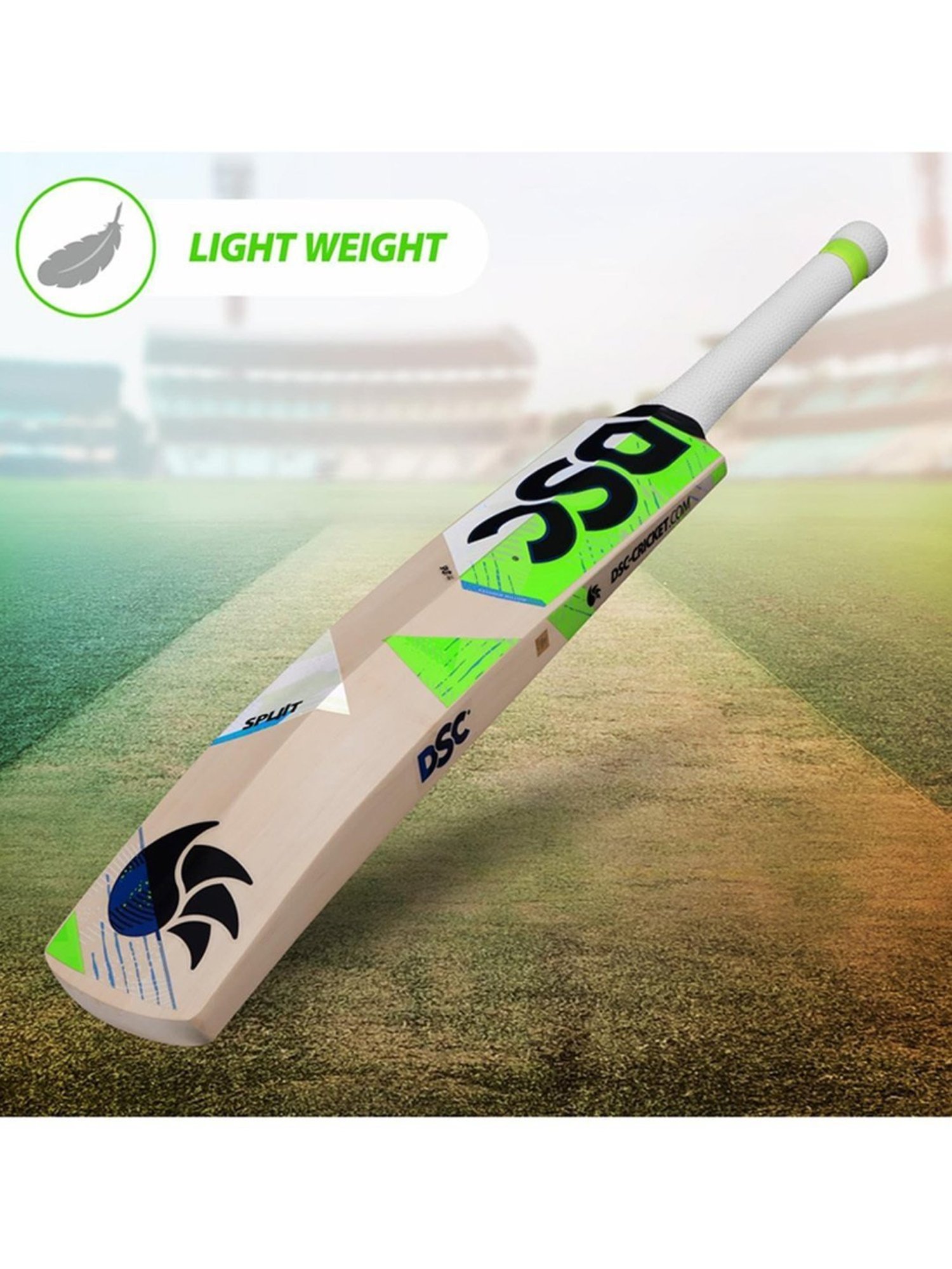 DSC Spliit 44 Kashmir Willow Cricket Bat Size - Mens