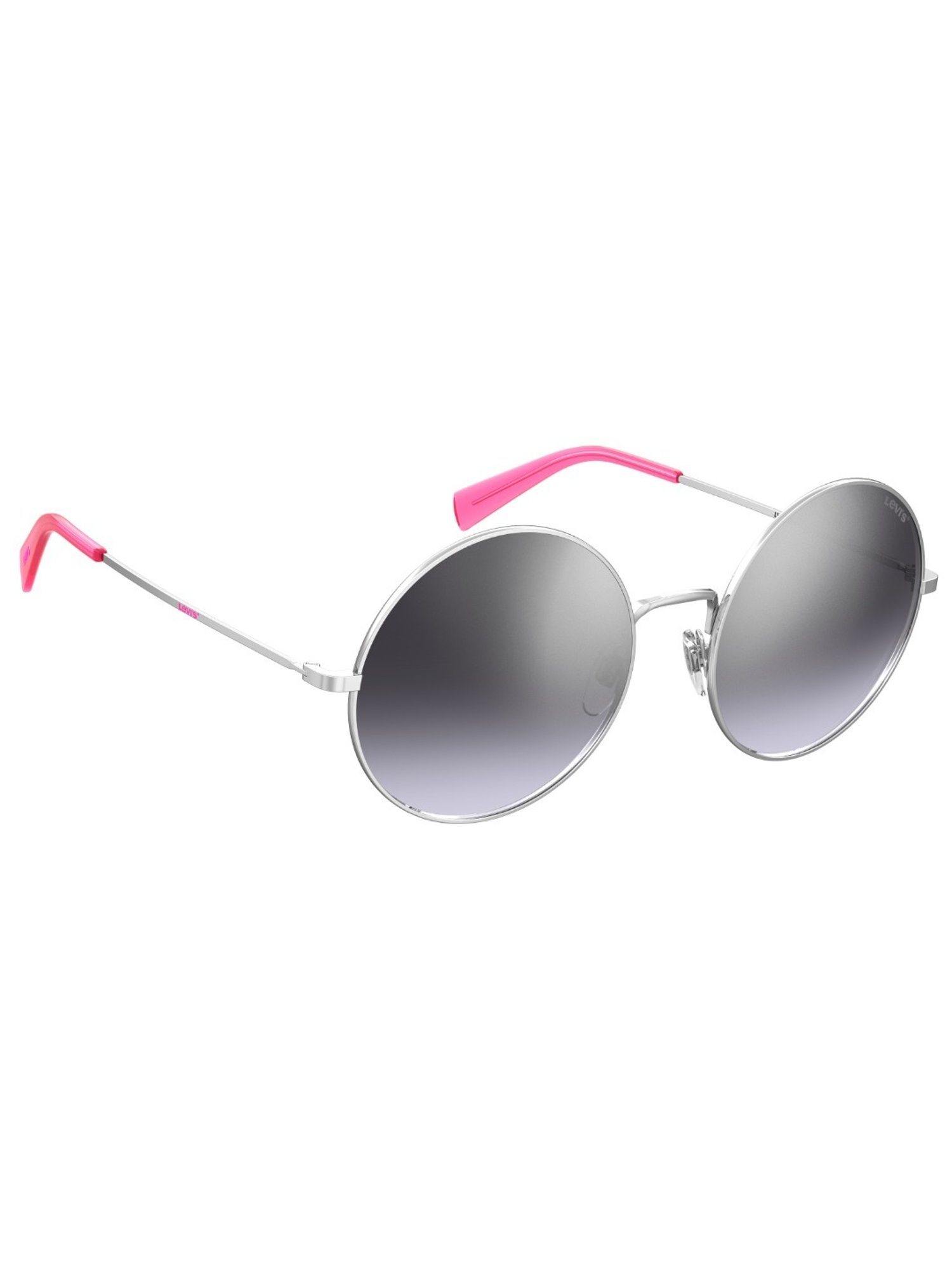 Levi's Silver Round Sunglasses for Women