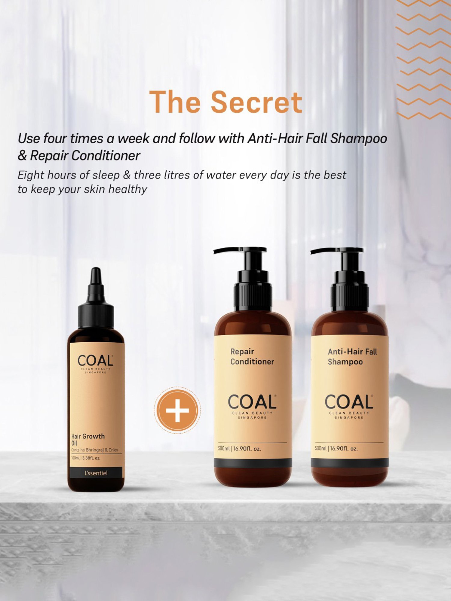 COAL Clean Beauty Hair Growth Oil - 100 ml