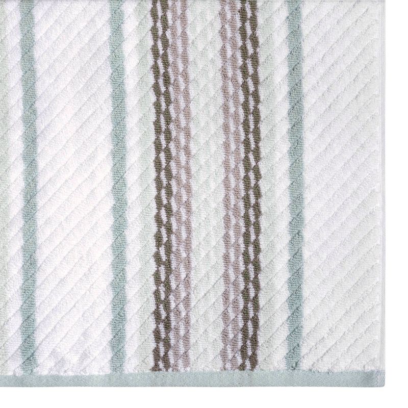 6pc Carlyle Bath Towel Set Pink/Blue - Caro Home