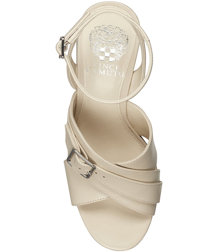 Vince Camuto Calliana Leather Wedge Sandals