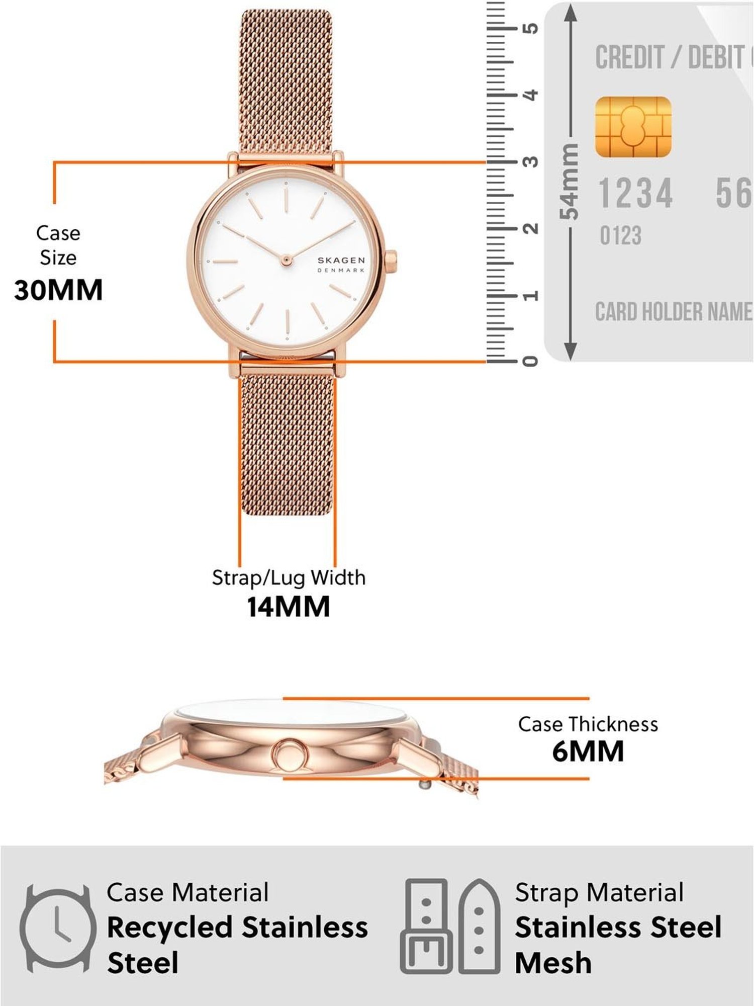 Skagen SKW2694 Signatur Analog Watch for Women