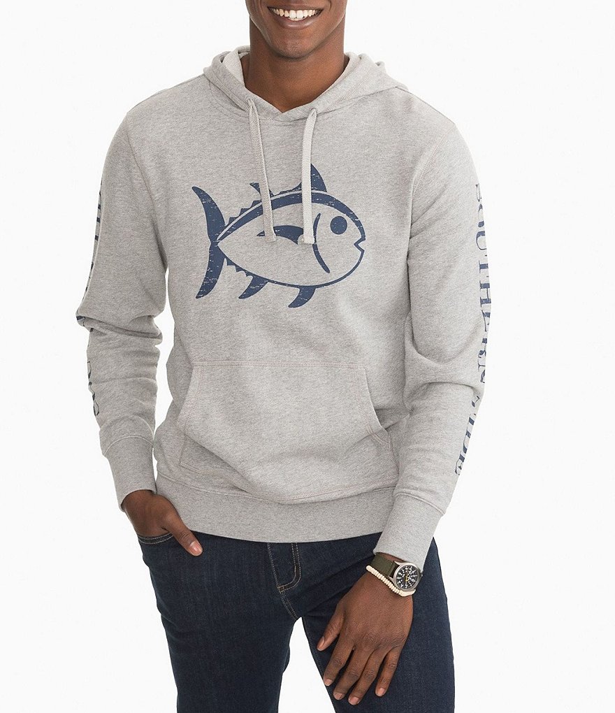 Southern Tide Skipkack Upper Deck Heather Long-Sleeve Hoodie