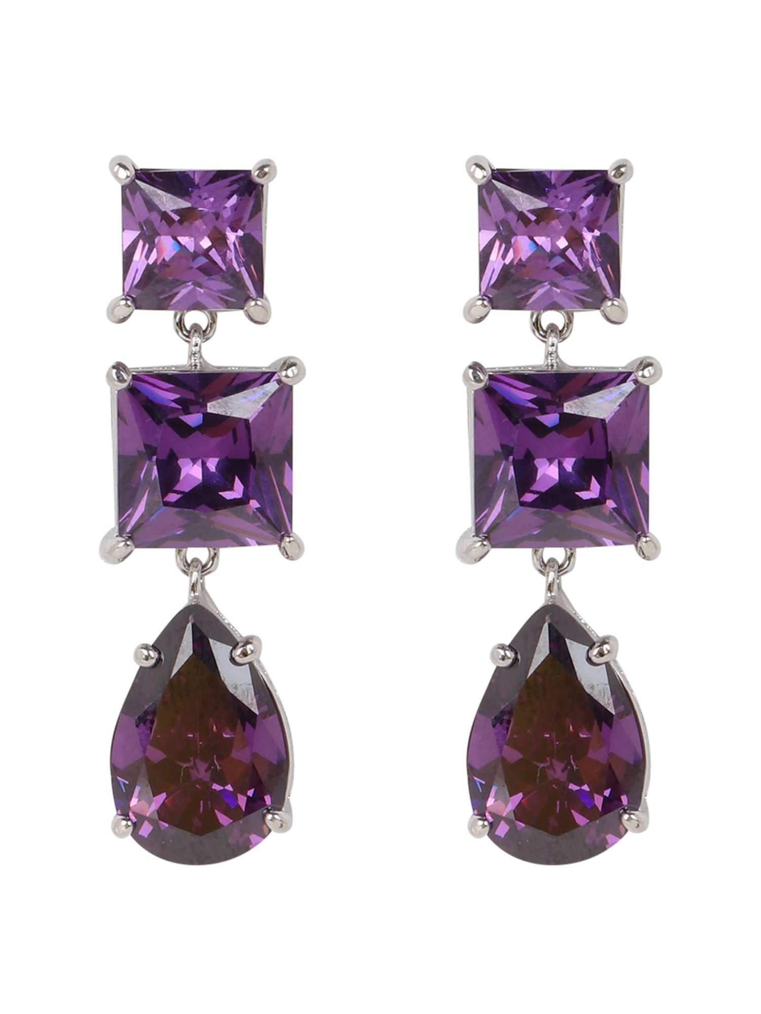 The Real Effect London 800 Silver Earrings for Women