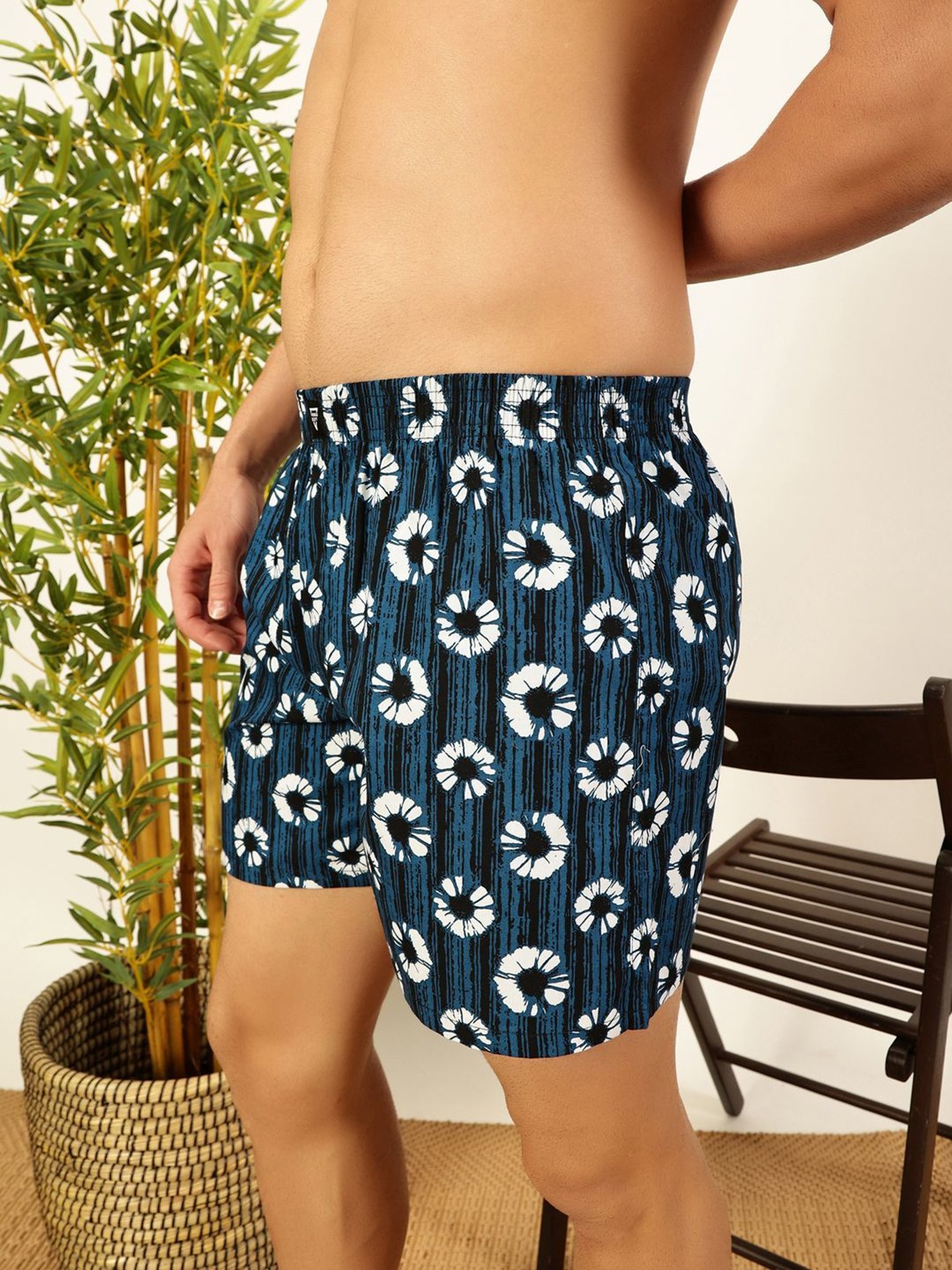 Thomas Scott Multicolored Regular Fit Printed Boxers - Pack Of 2