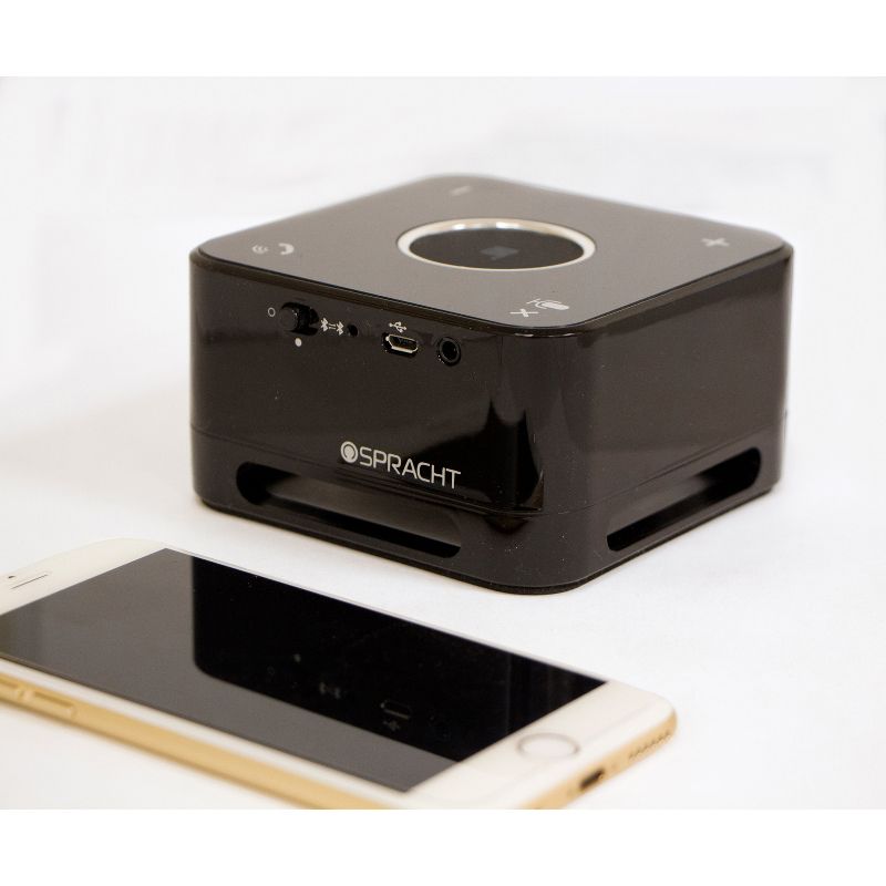 Spracht The Conference Mate - Black - Near Field Communication - Battery Rechargeable