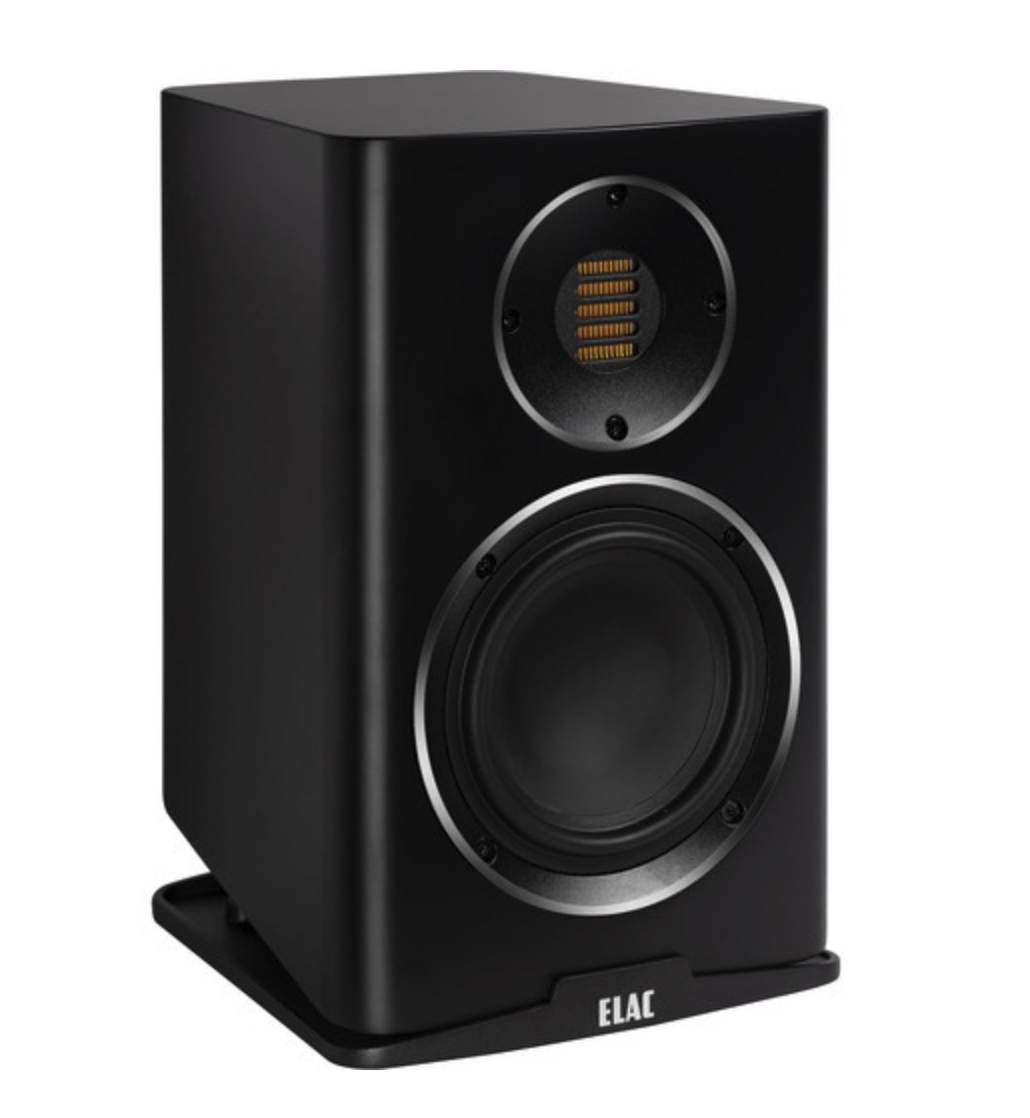 Elac BS243.4-SB Carina Bookshelf Satin Black (Pr.)