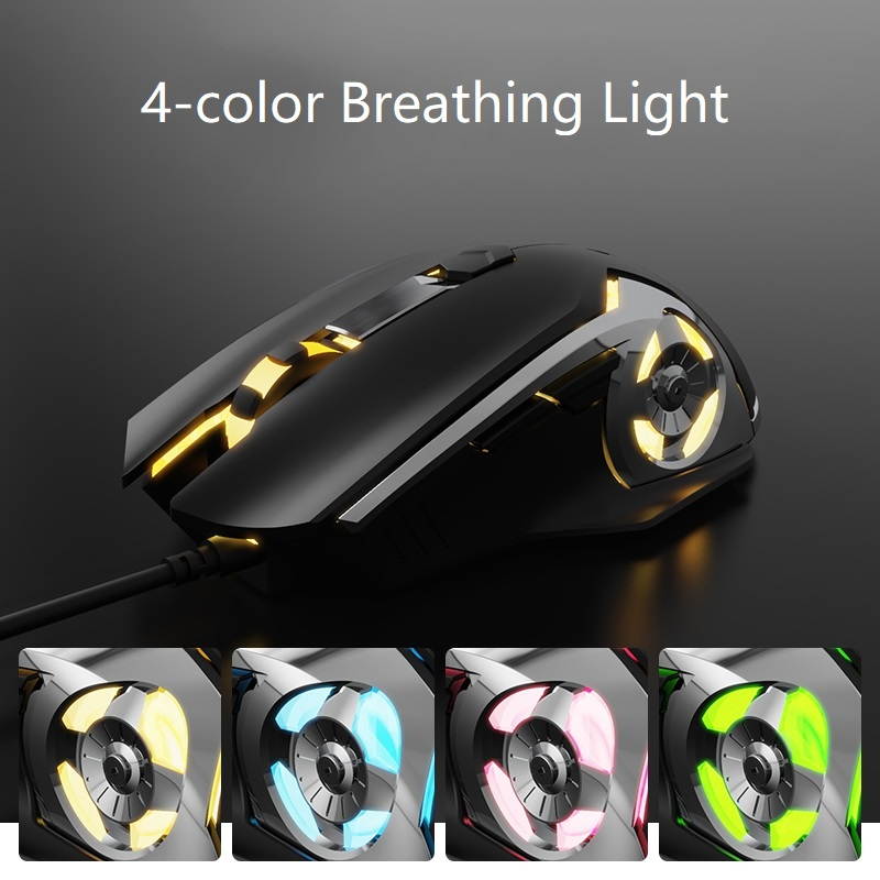 A-jazz AJ120 Pro 3200DPI Programmable USB Wired Optical Gaming Mouse