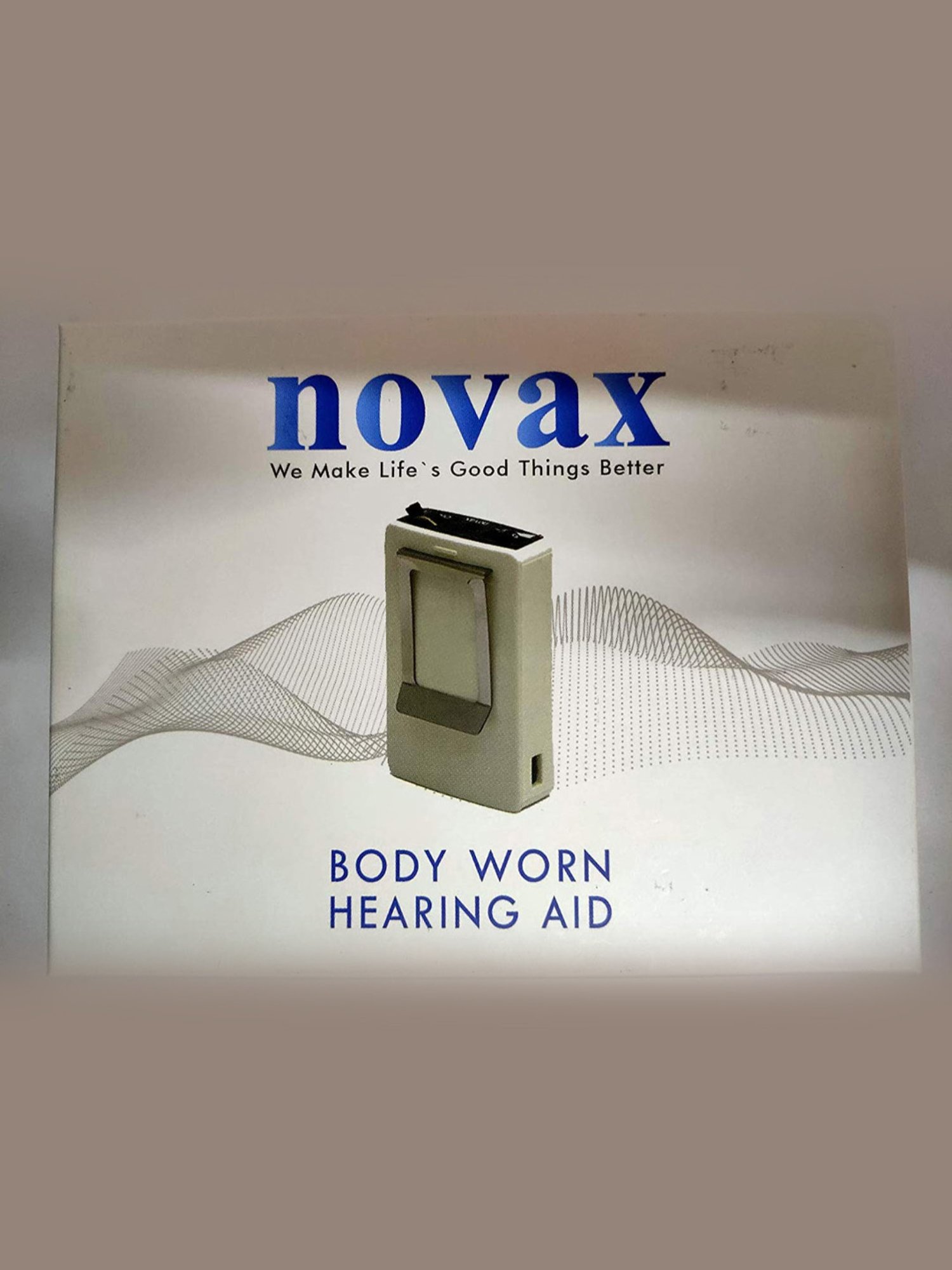 MCP Novax Maximus Hearing Aid (White)