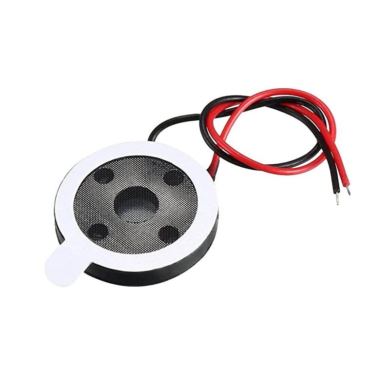 1Watt 8 Ohm 15mm Dia 2-Wired Round Mini Magnet MP3 MP4 Phone Speaker Loudspeaker 4 Pcs