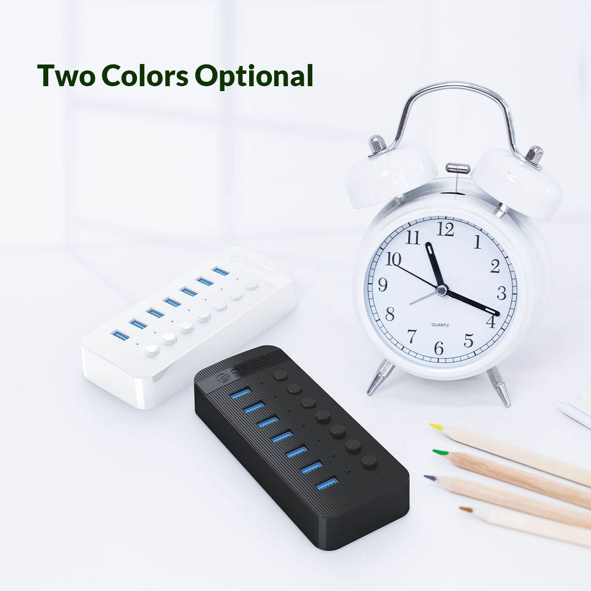 ORICO Industrial USB 3.0 HUB 7/10/13/16 ABS USB OTG Splitter On/Off Switch With 12V Power Adapter Support Charger For Computer