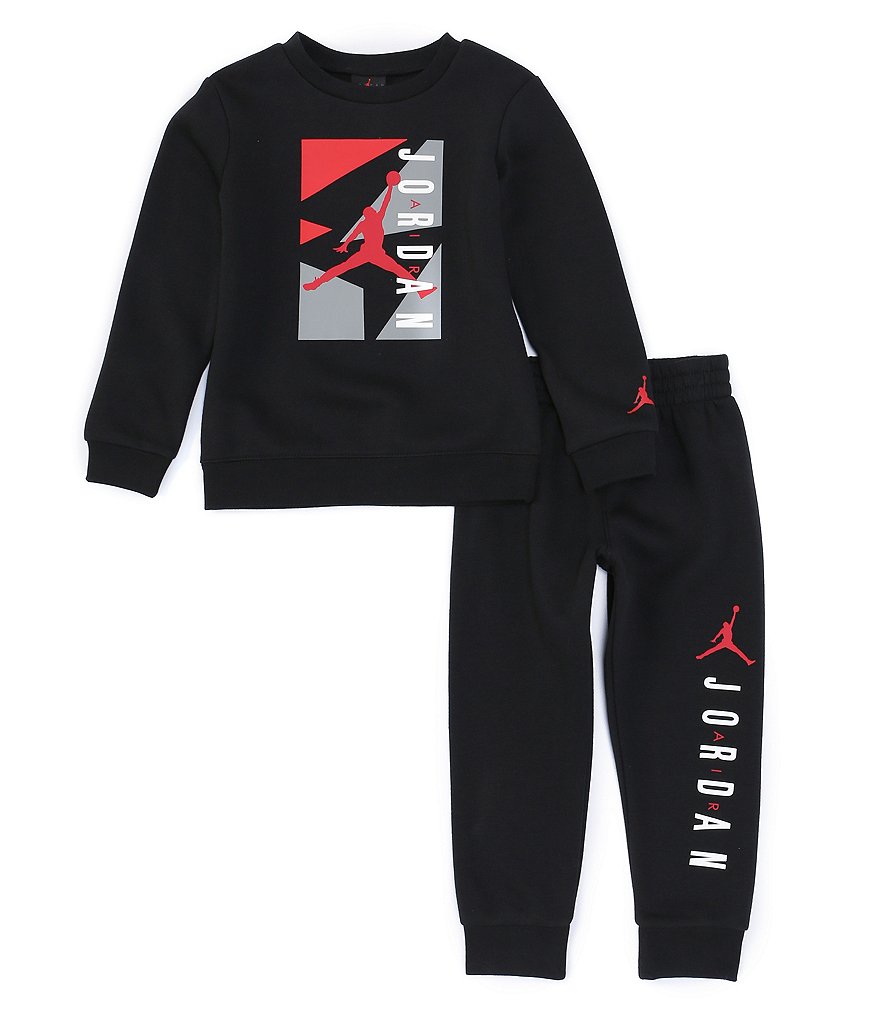 Champion Little Boys 2T-7 Short-Sleeve Script Logo Tee & Short Set