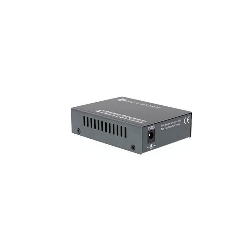 Ethernet Fiber Media Converter - UTP to 100Base-FX - LC Multimode, 2km, ...