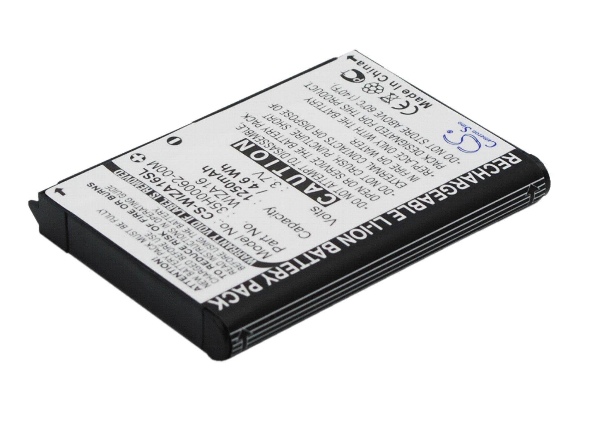 1250mAh / 4.63Wh Battery For E-PLUS Pocket PDA,