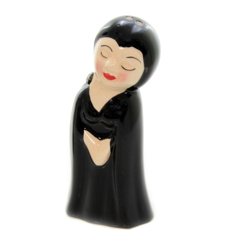 Tabletop 3.75" Love At First Bite Set/2 Salt Pepper Shaker Vampire Kiss Pacific Trading  -  Salt And Pepper Shaker Sets