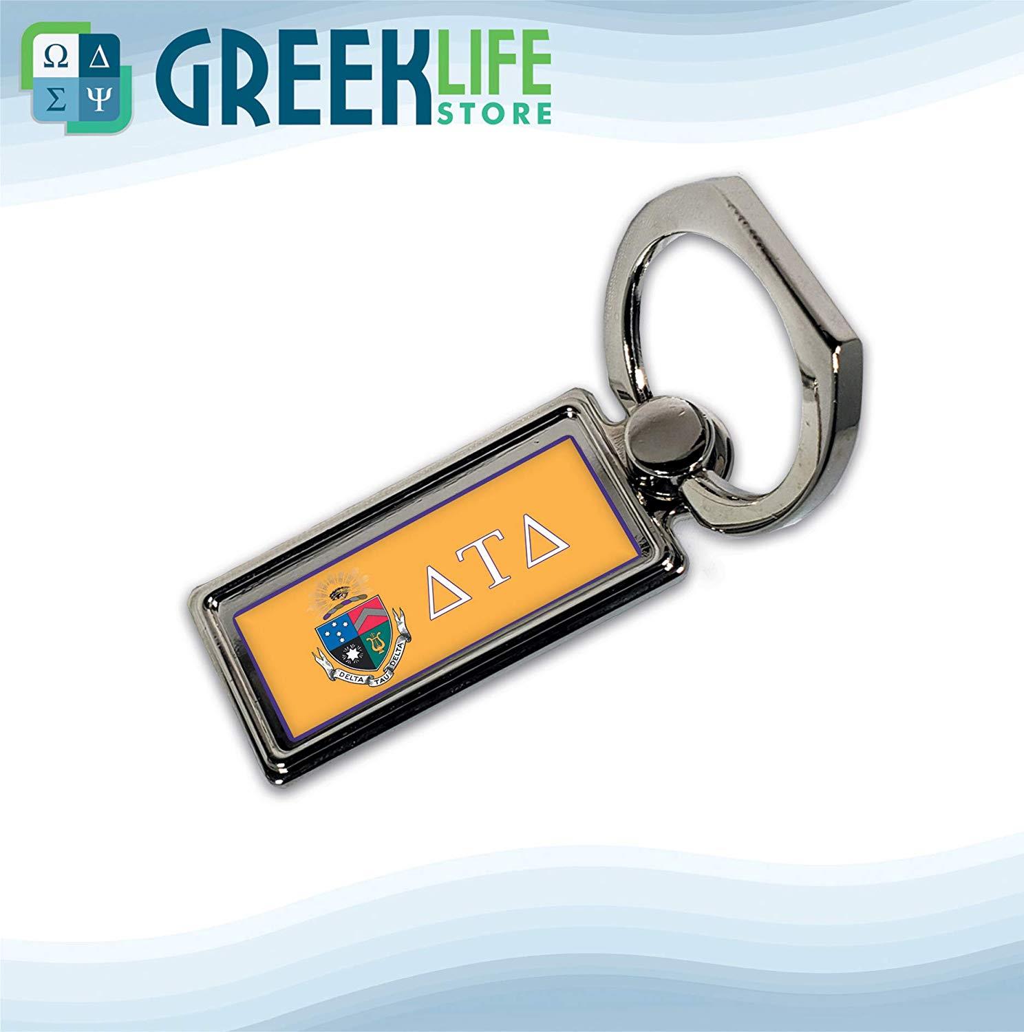 Delta Tau Delta Ring Stand Phone Holder (Rectangular)