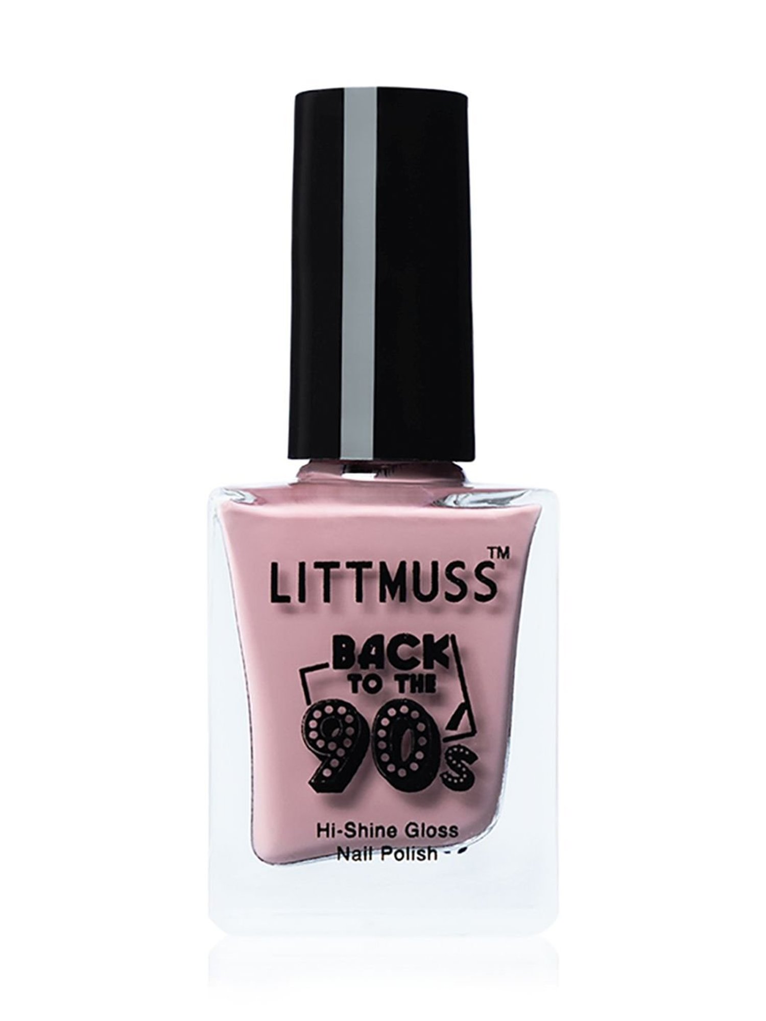 Littmuss Back To The 90's Hi Shine Gloss Nail Polish Purple Taupe 039 - 9.5 ml