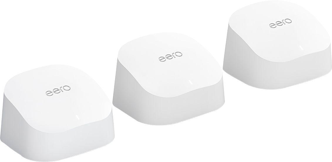 eero 6 AX1800 Dual-Band Mesh Wi-Fi 6 System (3-pack) (M110311)