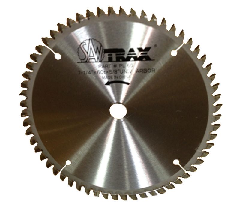 Saw Trax AL-60 7-1/4 in. 60 TPI Aluminum Circular Panel Saw Blade