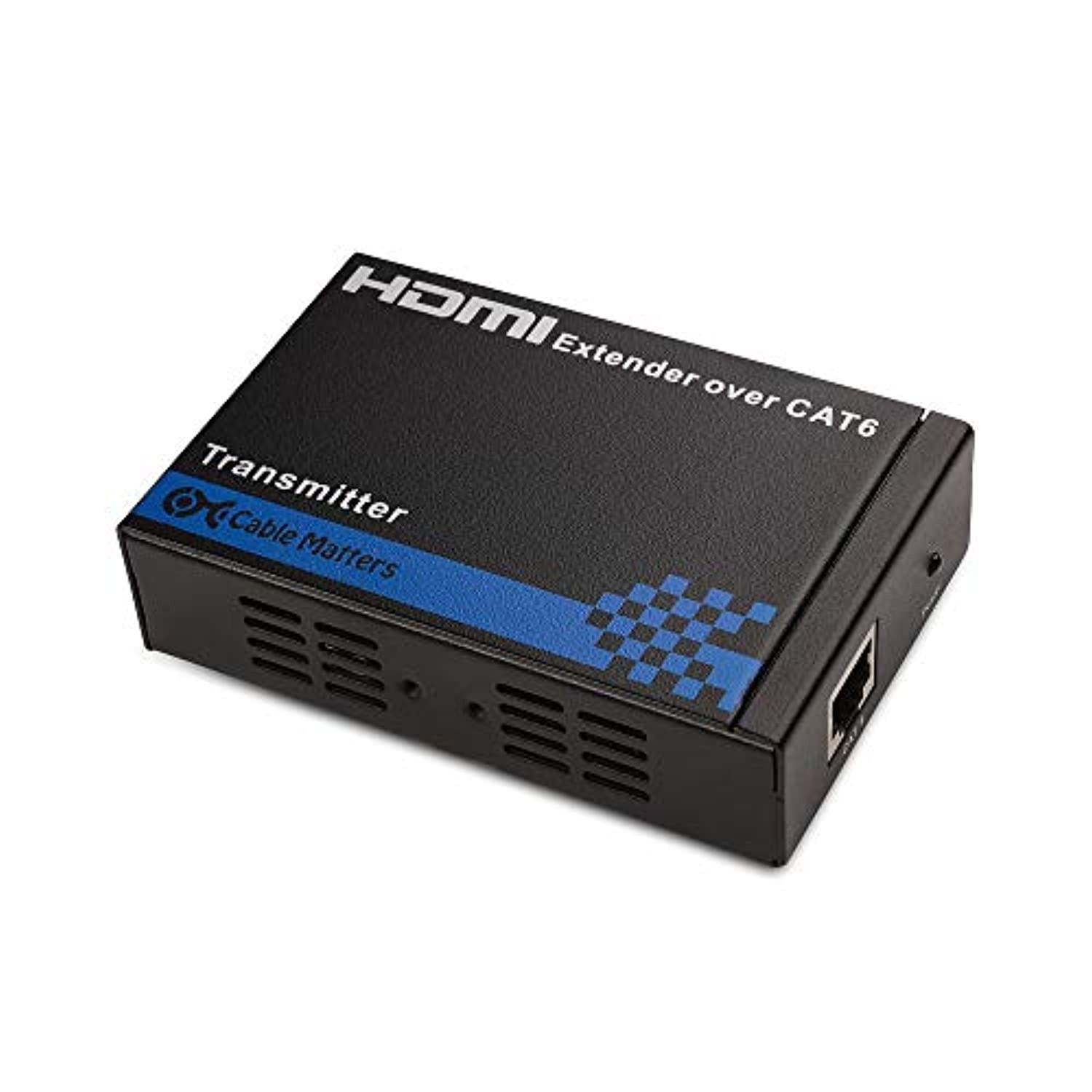 Cable Matters Wall Mount HDMI Extender (HDMI Over Ethernet Cable) with TCP/IP Support for 1-to-Many Setup - Up to 300 Feet (103002)