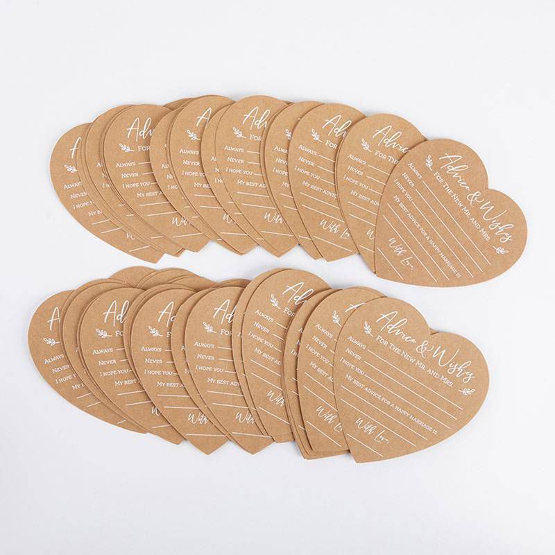 50ct Wedding Game Cards