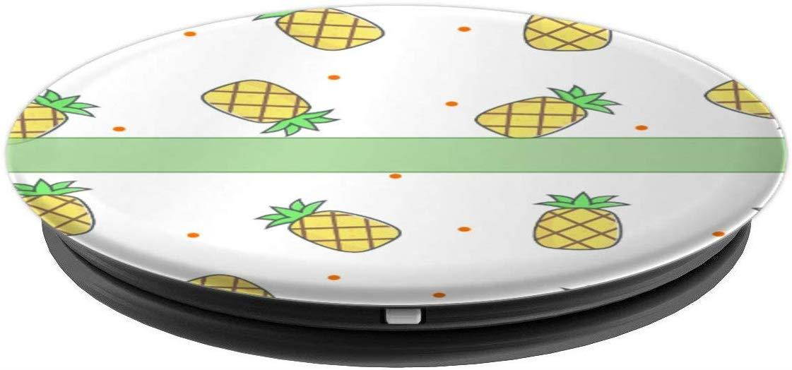 Aloha Hawaiian Summer Pineapple Pattern Christmas Gits PopSockets Grip and Stand for Phones and Tablets