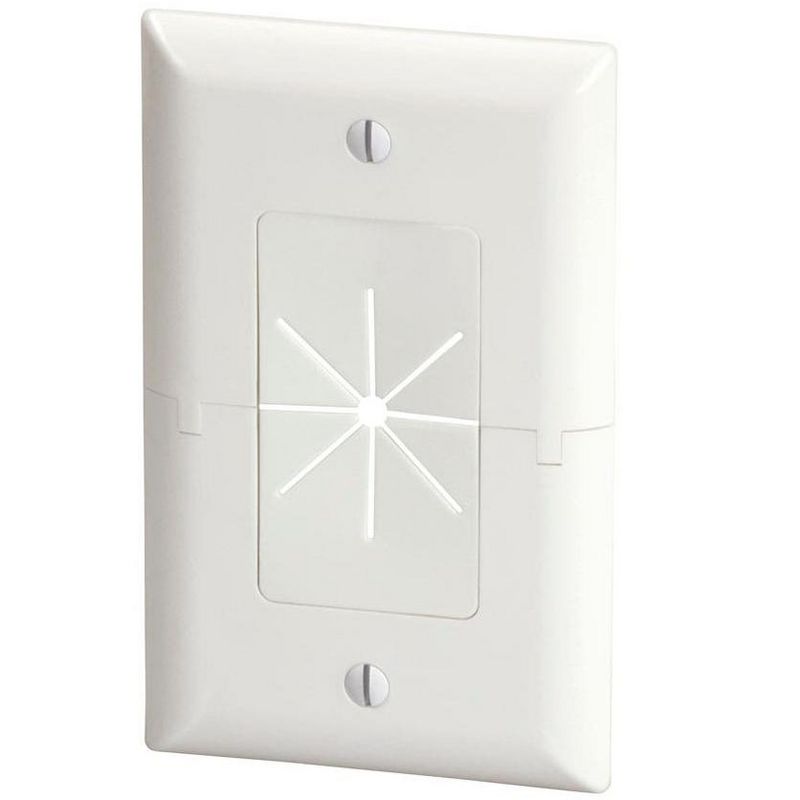 Franklin Brass Classic Architecture Single Switch Wall Plate Nickel