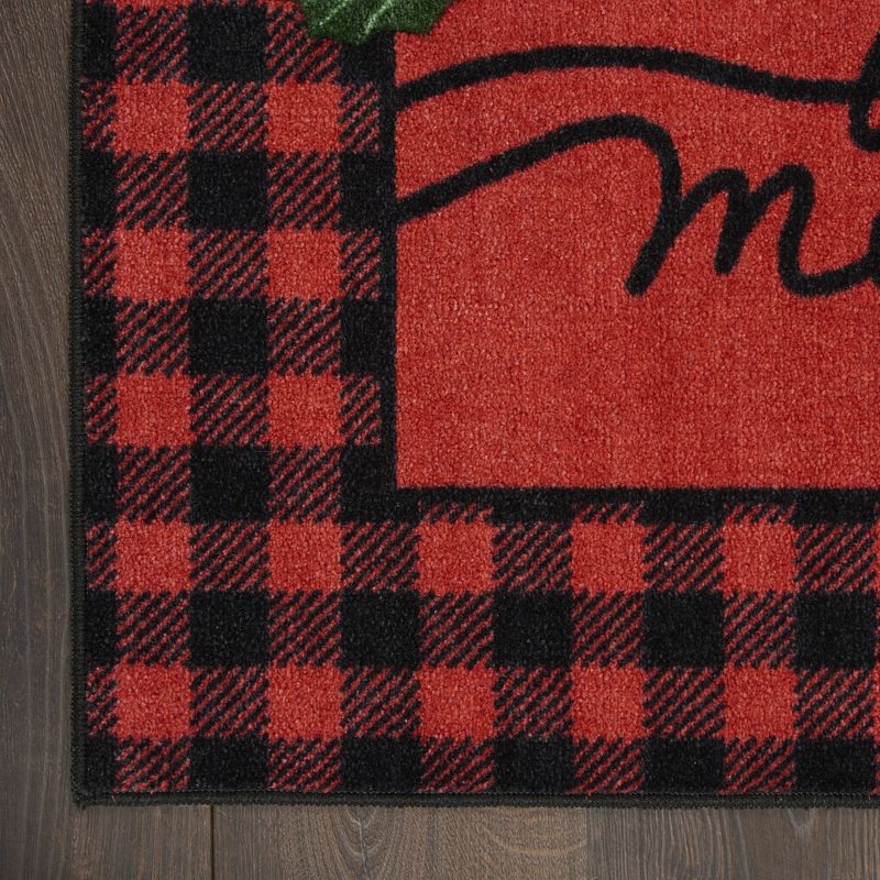 2'x3' Rectangle Floor Mat Red - Nourison