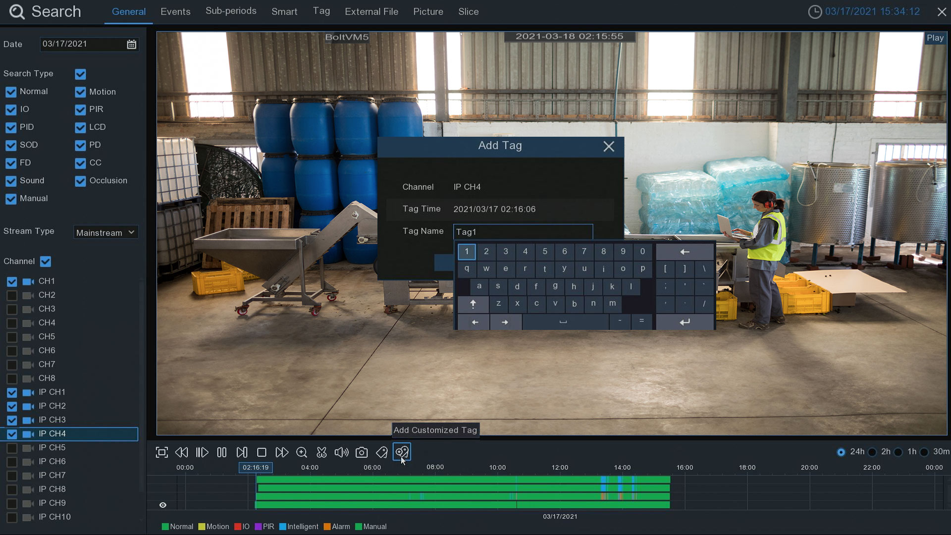 Camius 4K 8 Channel Security DVR camera system with Hard Drive 3TB, 4 x 4K Outdoor Wide Angle Analog Bullet Security Cameras - 100 degree view - expandable to 12CH including 4 IP channels - 124K48M3T