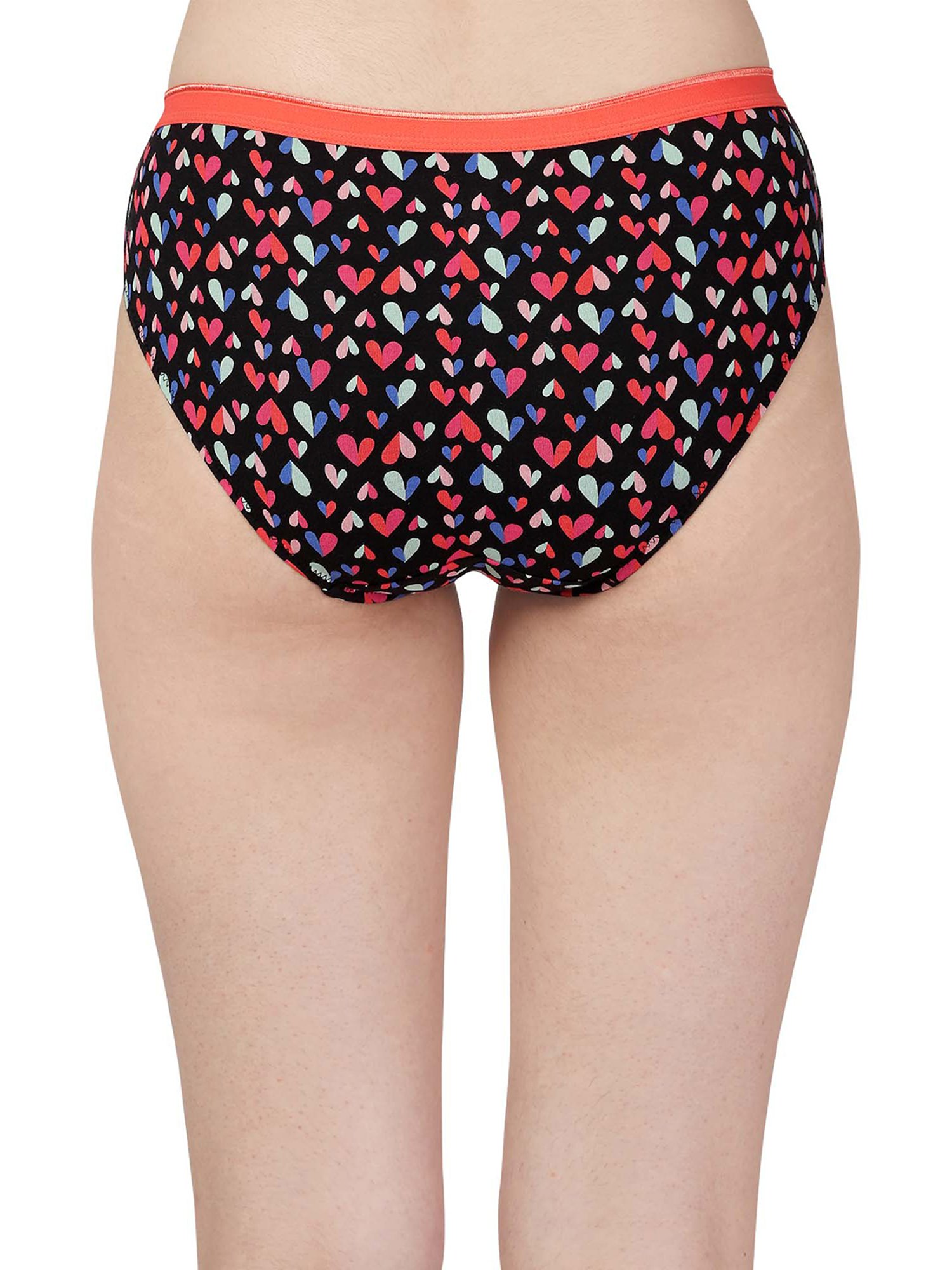 Soie Multicolor Printed Hipster Panty - Pack of 3