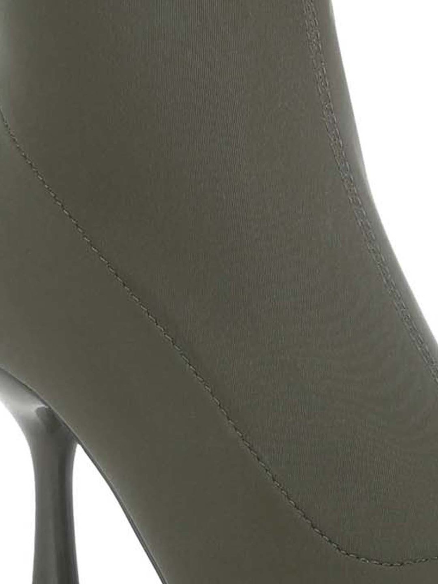 London Rag Women's Khaki Stiletto Booties