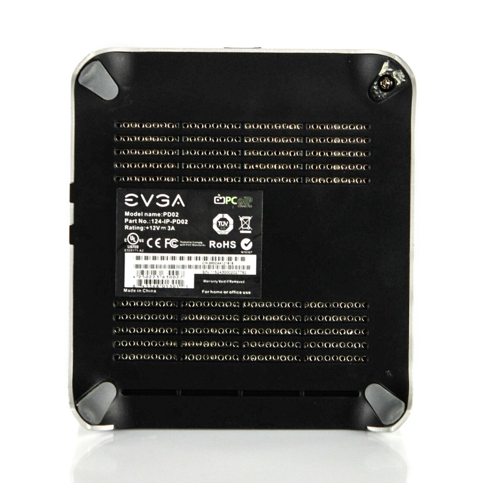 EVGA Zero Client PCoIP 124-IP-PD02 128MB 2x DVI 4x USB Port Tera1100 PD02 NO AC