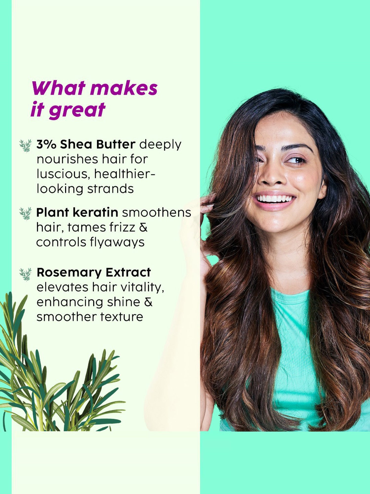 PLIX THE PLANT FIX Rosemary Anti Hairfall Advanced Conditioner - 200 ml