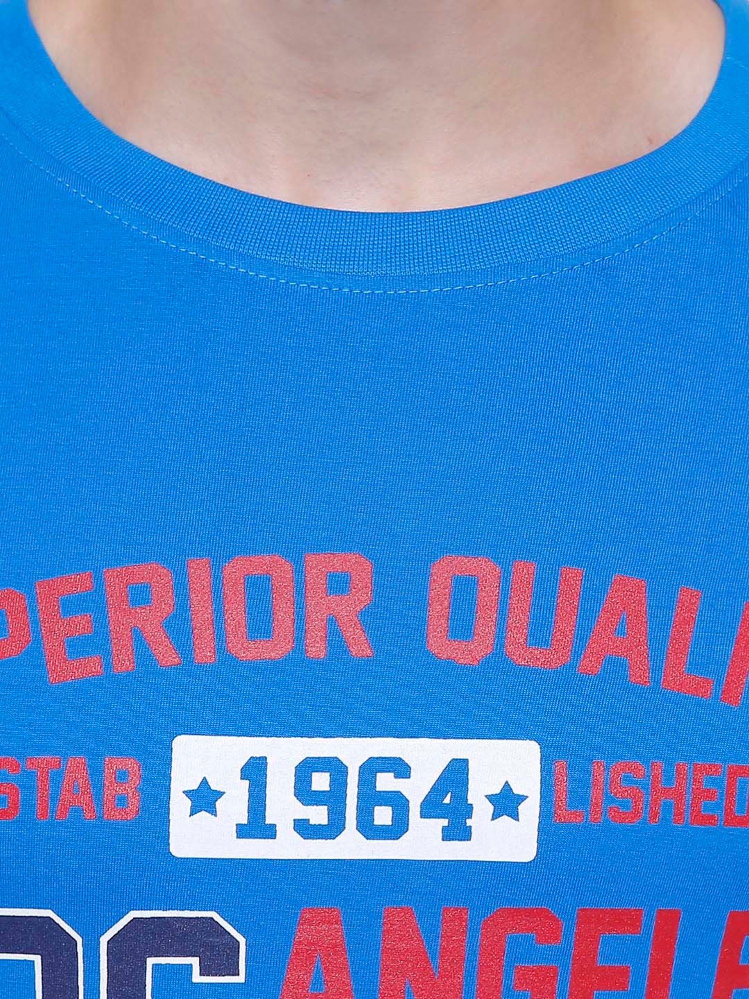 Dyca Sky Blue Crew T-Shirt