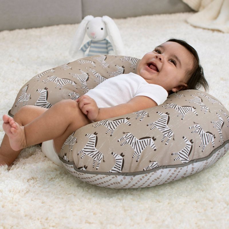 Boppy Original Feeding and Infant Support Pillow - Floral Stripes