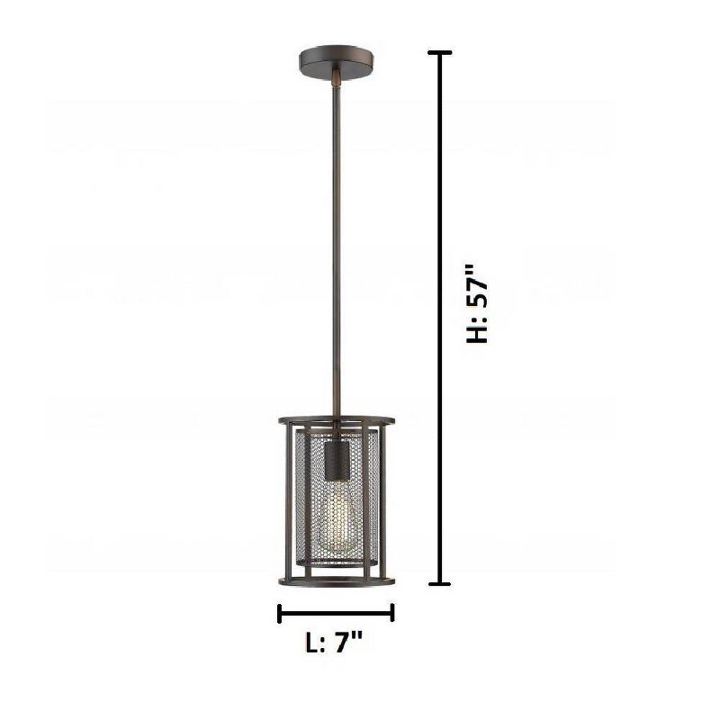 Montrose 4 Light Pendant Silver - EGLO