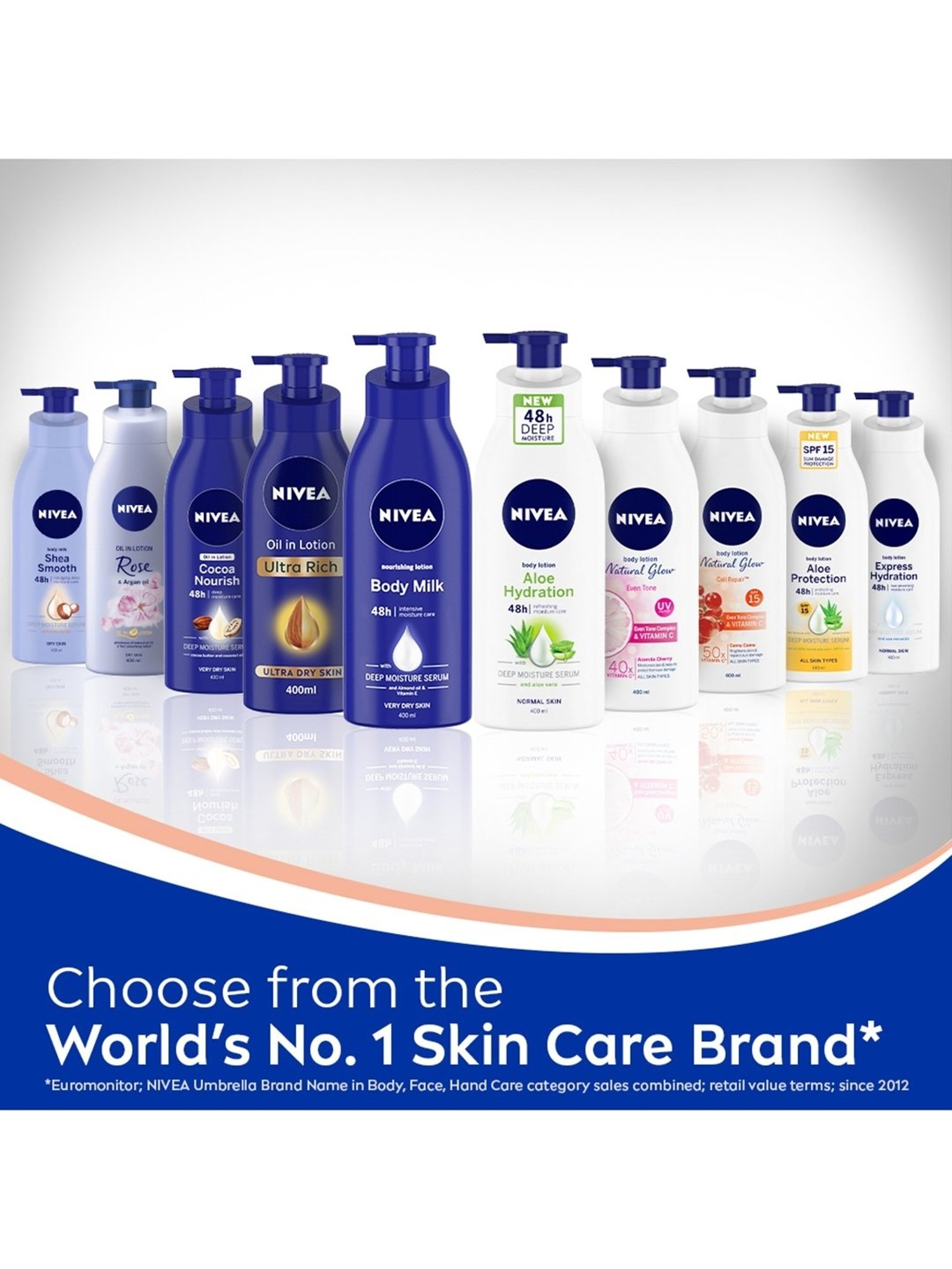 Nivea SPF 15 & 50x Vitamin C Body Lotion - 400 ml