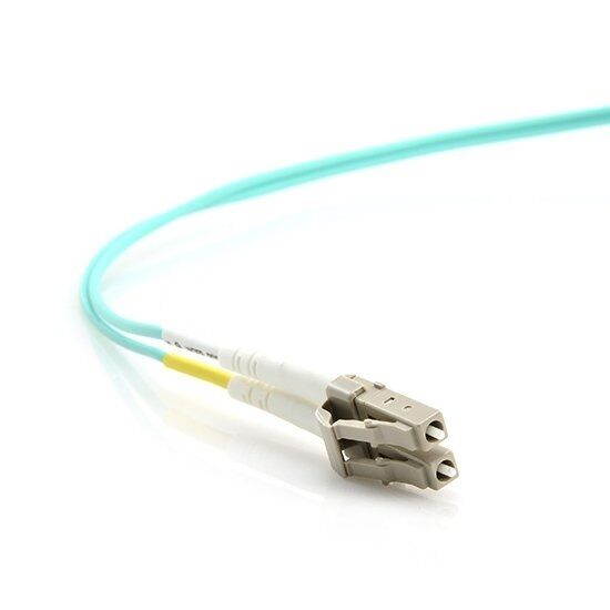 7m LC-LC Duplex 50/125 Multimode 10 Gb Fiber Patch Cable Aqua om3-9213