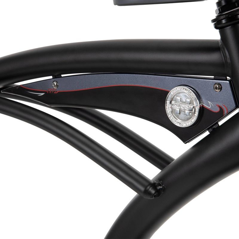 Huffy Men's Deluxe 26" Cruiser Bike - Matte Black