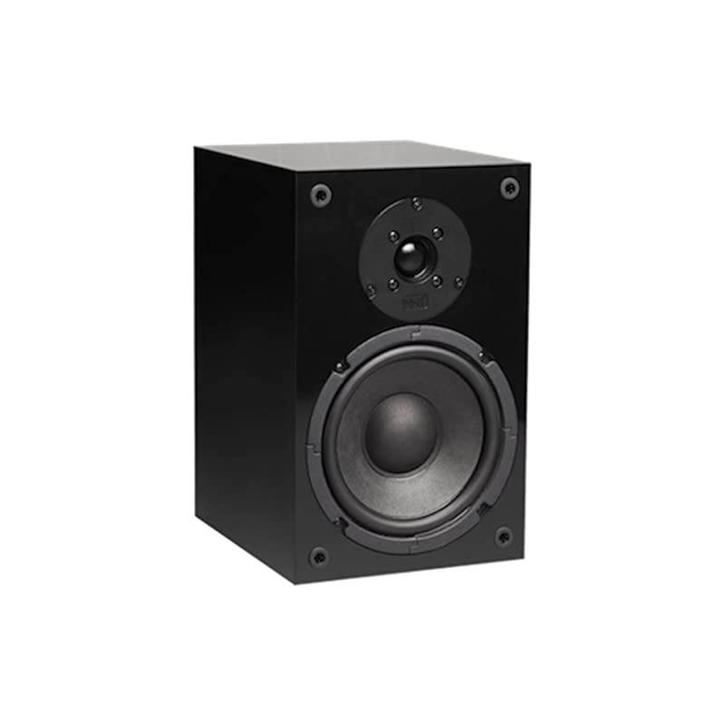 SuperOne 2.1 Premium Home Theater Bookshelf Speaker - Clean, Hi-Res Audio | Sealed Box | Mini-Monitor | Single Unit, Gloss Black