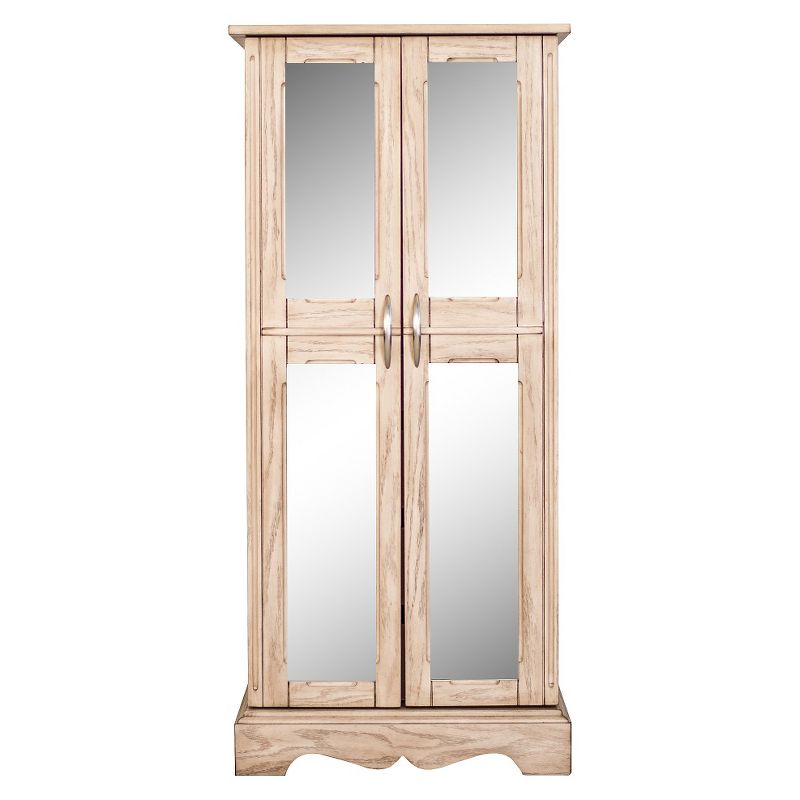 Mist Jewelry Armoire Gray - Hives & Honey