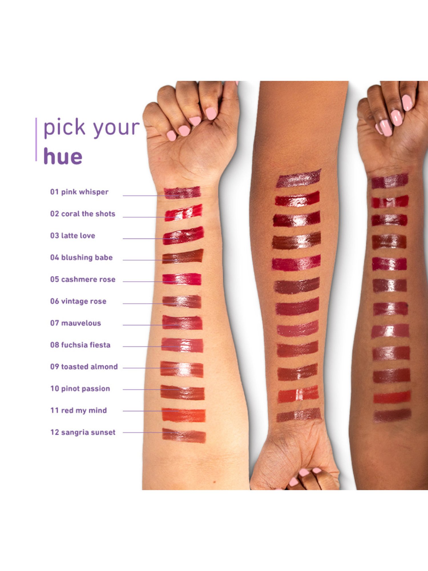 RENEE Stay With Me Matte Lip Color Thirst For Wine - 5 ml