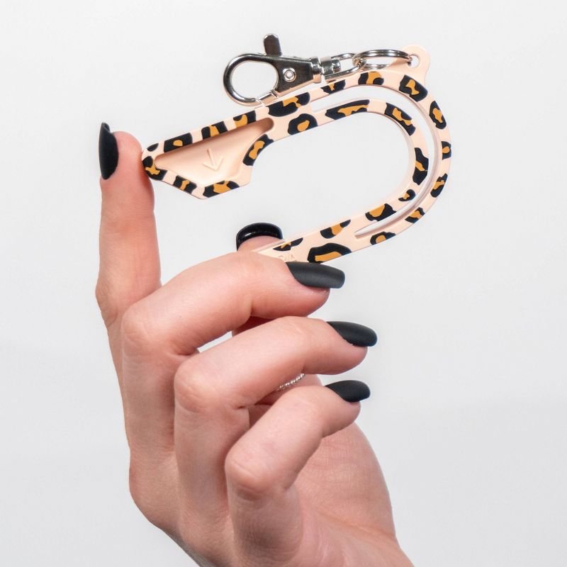 The Car Seat Key Car Seat Accessories - Leopard & Black 2pk