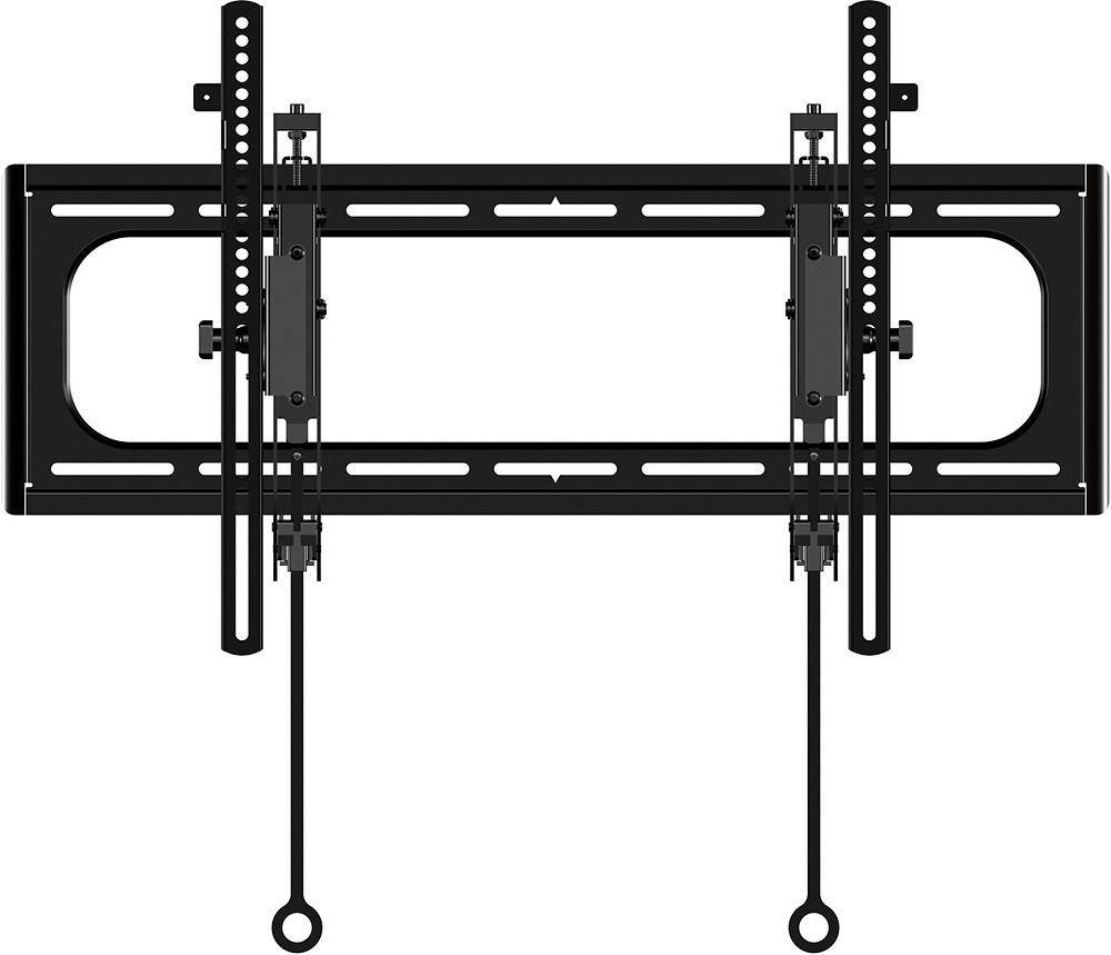 Sanus - Premium Series Advanced Tilt TV Wall Mount For Most 42" - 90" TVs - Extends 5.75" - Black