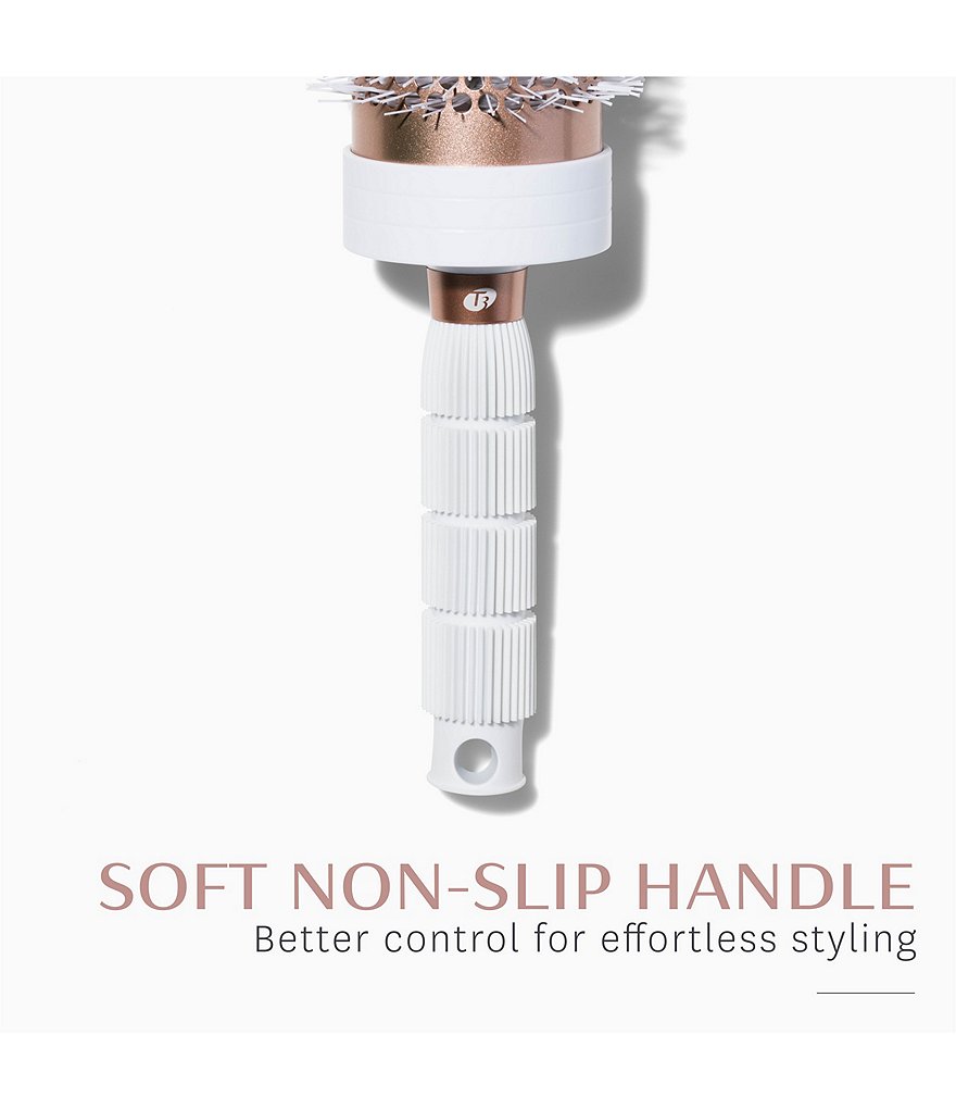 T3 Volume 3.0 3#double; White & Rose Gold Round Brush