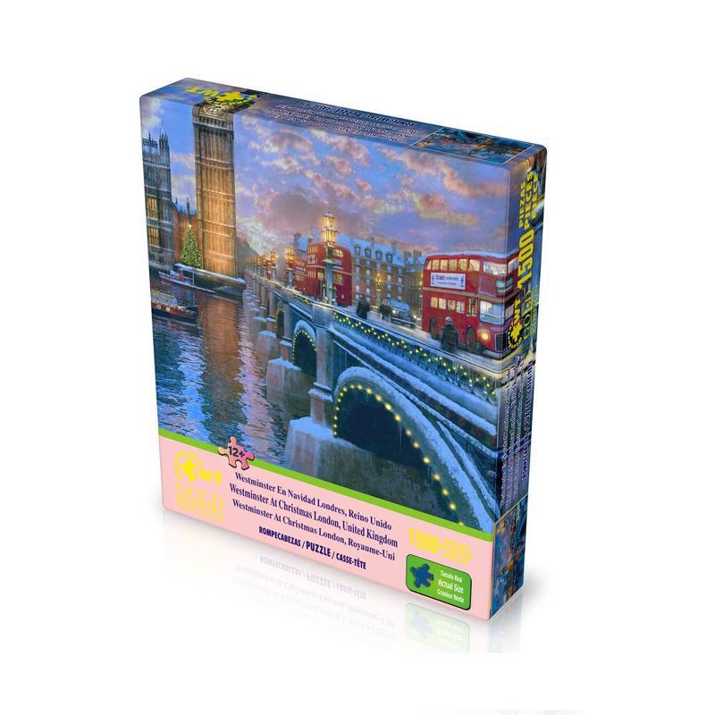 Wuundentoy Gold Edition: Westminster at Christmas London Jigsaw Puzzle - 1500pc