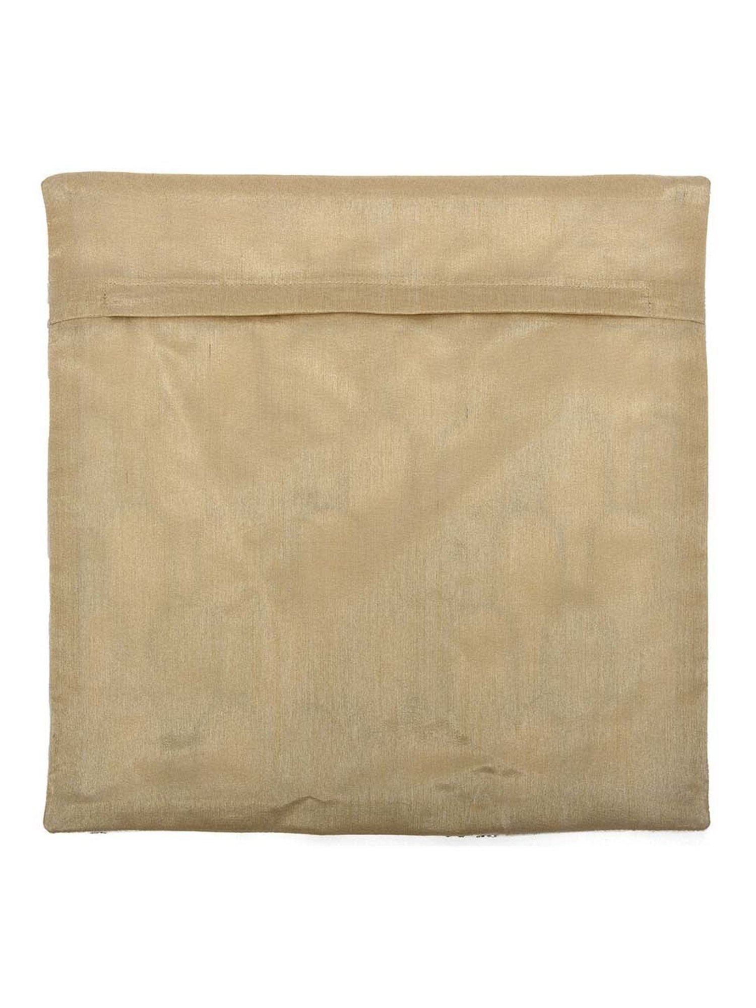 Swayam Red & White Cotton 60 cm x 60 cm Cushion Covers - Set of 5